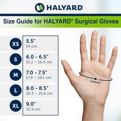 Surgical Gloves Latex Micro Sterile Individually Wrapped Pairs Powder Medical