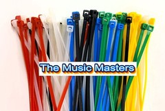 100 Pack Assorted Colors 6 inch Wire Cable Ties Nylon Zip Tie Down Wraps Straps