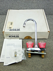 Genuine Unused Kohler Coralais 15275-CP Chrome Finish Bar Sink Faucet