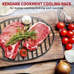 Roasting Cooling Rack Roaster Pan Oven Safe Multi-Use Heavy Steel Cooking Tool