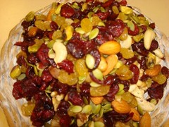 Omega-3 Deluxe Mix Cranberries Raisins Cashews Walnuts Almond Pistachio Pecans