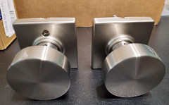 Kwikset Pismo Passage Square Door Knob Satin Nickel 97209-144 – NEW – QTY AVAIL