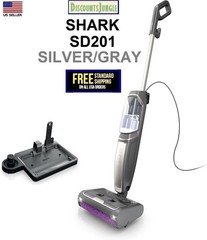 Shark SD201 Steam Pickup 3-in-1 Steam Mop Picks Up Debris Deep Scrubs Cleaner