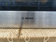 Used SS Bosch Wall Oven 4.6 Cu Ft Built In Model# HBL57M32UCC/02 Good Condition
