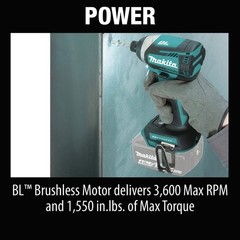 Makita XDT14Z-R 18V LXT Quick-Shift 3-Speed Impact Driver Certified Refurbished