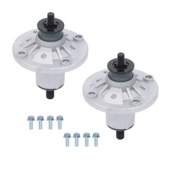 2xSpindle Assembly For John Deere AM136733 AM143469 AM134292 AM137483 X110 X120
