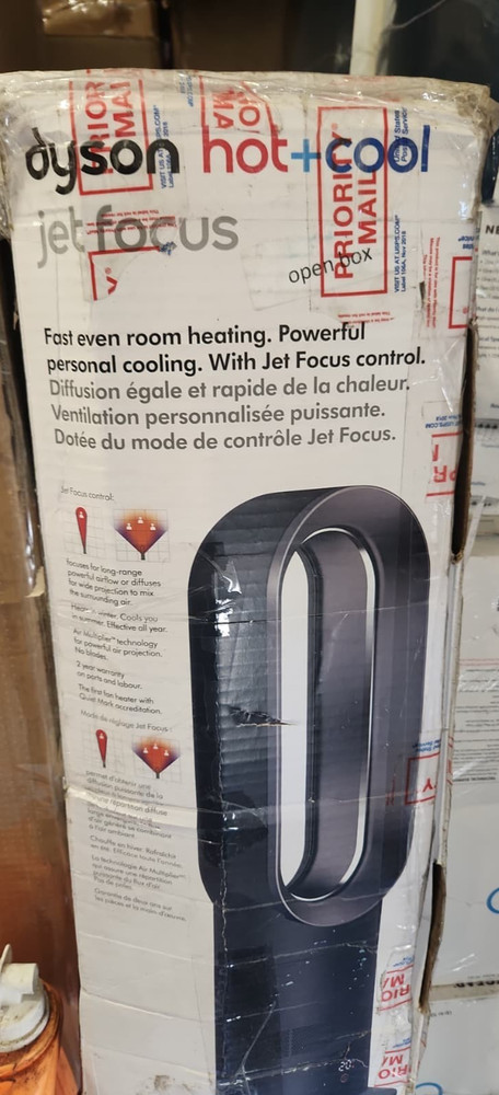 DYSON Hot + Cool Jet Focus Fan Heater in Black AM09 Parts only