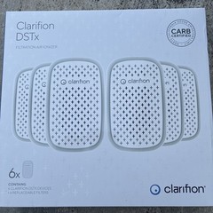 Clarifion DSTx Filtration Air Ionizers (6pk Replaceable Filter(6) New Free-whip