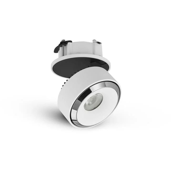 Vonn VMDL000701A020WH 4.25 in. LED Flush Mounted Adjustable Downlight – White