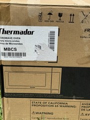 Thermador Masterpiece, Built-In Microwave, 24”, Door Hinge: Stainless MBCS