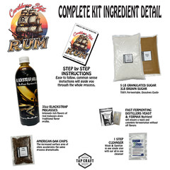 Gold Rum Fermentation & Distilling Kit – 5 Gallon