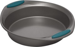 Bakeware Set Nonstick Oven Safe Steel Gray Marine Blue 10 Piece Cookie Cake Pan