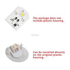 5 PCS Refrigerator Light Bulb WR55X25754 WR55X11132 Fits GE LED Light Replace