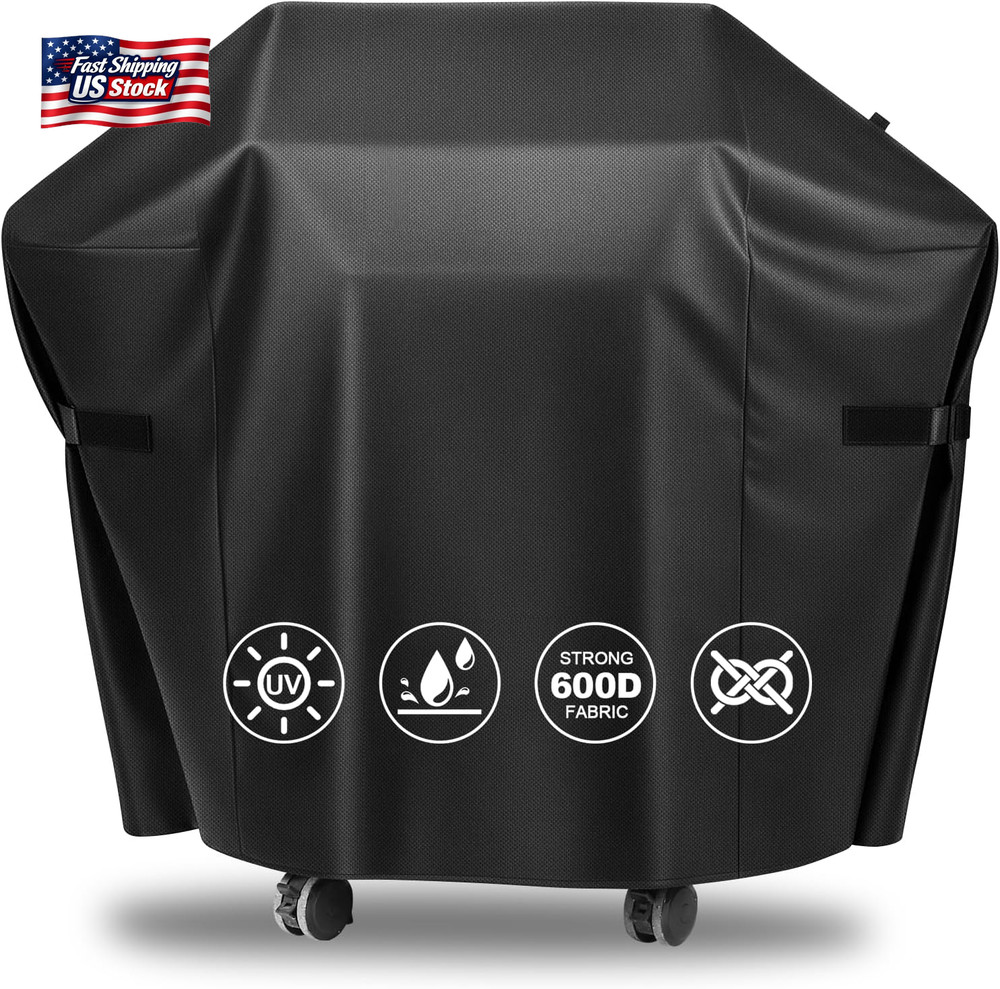 51 Inch Grill Cover for Weber Spirit 300 & Spirit 400 Series Grills, Heavy Duty