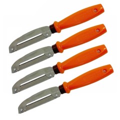 4 Pc 6-1/2″ Cactus Peeler Pelador de Nopales Kitchen Tool Stainless Steel Peeler
