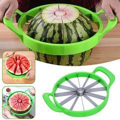 1 pc Stainless Steel Watermelon Slicer Cutter 12 Slice Fruit Divider Tool