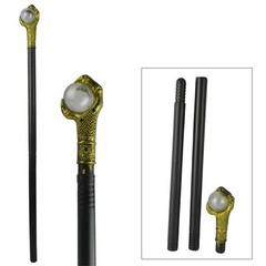 1Pc Halloween Costumes Walking Stick Cane Plastic Stage Prop Costume Accessory