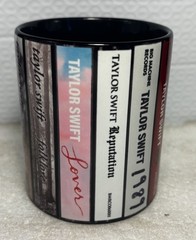 Taylor Swift Coffee Mug 11 Oz Albums Cassettes