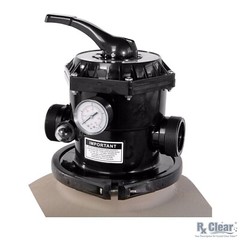 Rx Clear Radiant 24″ Inch In-Ground Swimming Pool Sand Filter w/ 6-Way Valve