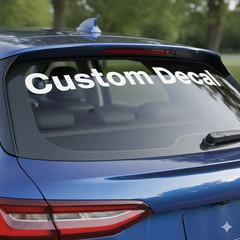 Custom Name Vinyl Decal – Personalized Sticker for Wall, Laptop, Car