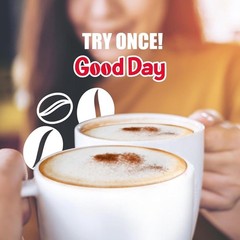 Good Day Cappuccino instant Coffee with Mix 20 Sachets, with cocoa