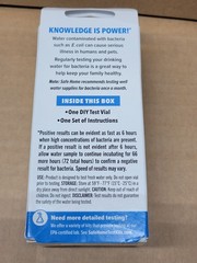 NEW Safe Home DIY Bacteria in Water Test Kit Results as Fast as 6 Hours
