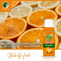 10 Oz. Orange Real Citrus Air Freshener Spray, Citrus Oil Natural Air Freshener,