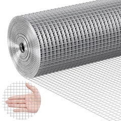 VEVOR Hardware Cloth 1/2″ 24in x 50ft 19 Ga Wire Mesh Roll Chicken Wire Fencing