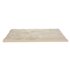 Uimoso 16Pcs Beige Decorative Walkway Pavers with Stakes, 15.5×15.5 in