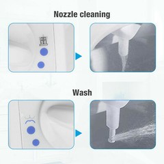 Bidet Fresh Water Spray Kit Non Electric Toilet Seat Attachment Hot Cold Wash