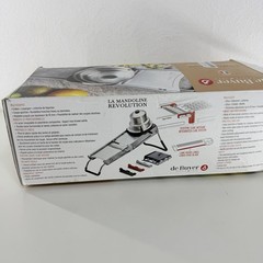 de Buyer La Mandoline Revolution Food Slicer Interchangeable Blades Incomplete