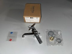 Central Brass 0239-P Single Handle Basin Faucet in Polished Chrome NEW