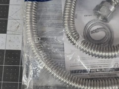 GE General Electric Gas Range & Dryer Installation Kit 48″ Stainless Steel