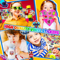 Football Stickers for Kids Teens Adults, 100PCS Vinyl Waterproof Football Sports