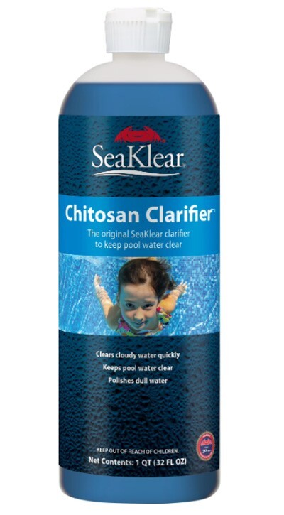 Seaklear Natural Clarifier Swimming Pool Chemical – 32 oz – (Choose Quantity)