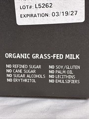 Hu Milk Chocolate Organic Grass Fed Milk 6 Bar Case No Refined Sugar Gluten Free