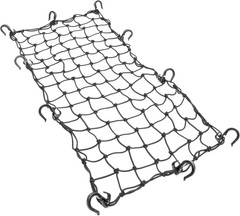 15In X 30In Elastic Cargo Net with 10 Adjustable Hooks and Tight 2In X 2In Mesh,