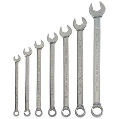 Craftsman 7 Piece Gun Metal Standard Combination Wrench Set CMMT87012