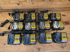 (12) DeWALT 12V 20V MAX Lithium Ion Battery Charger 4 Amp DCB1104 OEM Genuine