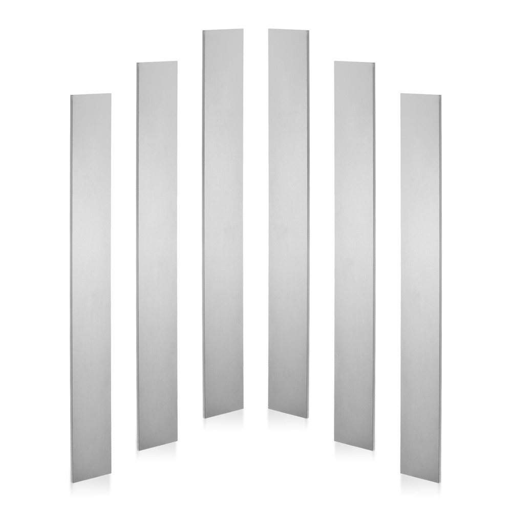 6 Pack Spring Steel 1095 1/8″ x 1-1/2″ x 12″ Steel Flat Bar for Knife Making