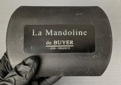 De Buyer LA MANDOLINE -Made In France- Julienne Slicer w/Box, Blades, Etc