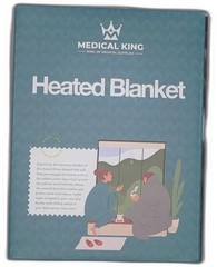 Medical King Heated Blanket, Machine Washable Extremely Soft & Comfortable