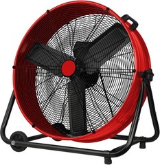24 in Industrial Floor Fan with Adjustable 3 Speed 4800-8800 CFM Cooling