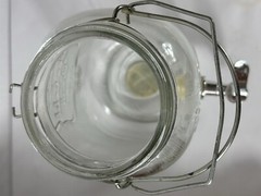 Glass Beverage Dispenser 2 Gallon with Glass Clamp Lid Hand-Wash Only
