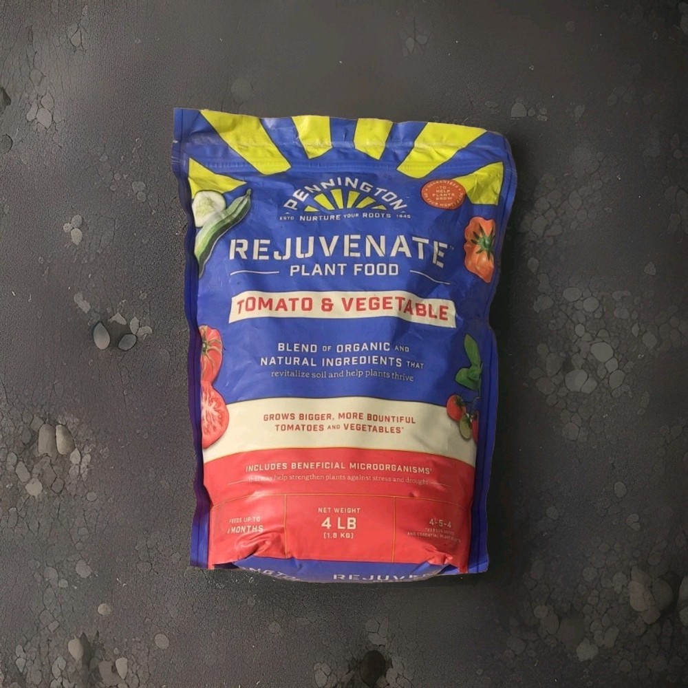 Tomato & Vegetable Plant Food 4LB Soil Amendment Fertilizer Rejuvinate Plants