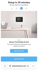 iotty U3 Wi-Fi Smart Glass Touch Wall Switch 3-Gang Black 110V Alexa/Google