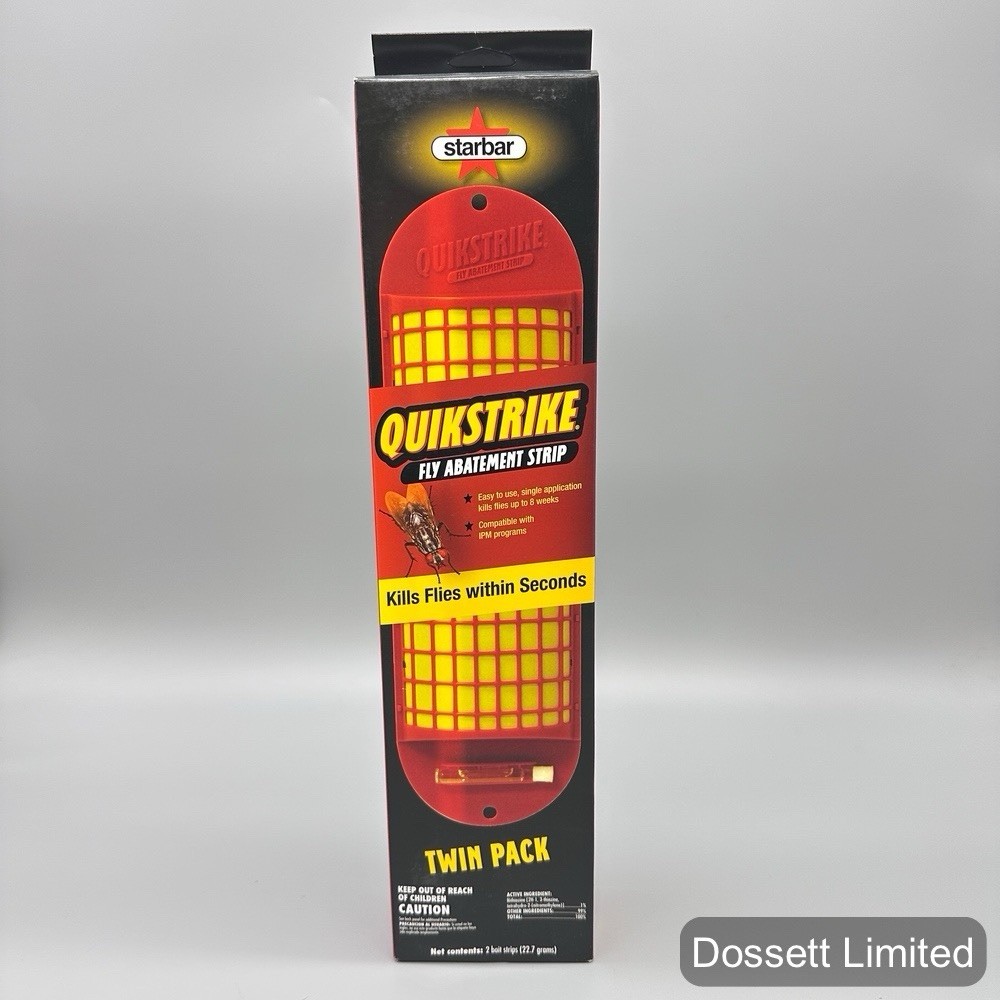 StarBar QuikStrike Fly Abatement Strip (2 PK) | Kills Flies in Seconds