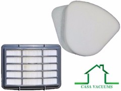 HEPA Motor & Foam Filter for Shark Navigator Lift Away NV350-370, XFF350, XHF350