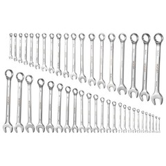 VEVOR Combination Wrench Set Box End Open End Combination Wrenches 44-Piece